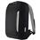Belkin 15.4" Polyester Slim Backpack - Black/ Light Gray